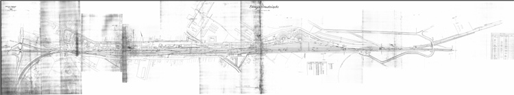 Plan stacji Grudzidz z roku 1936