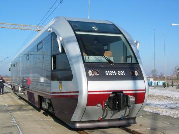 Pojazd 610M dla Kolei Ukraiskich